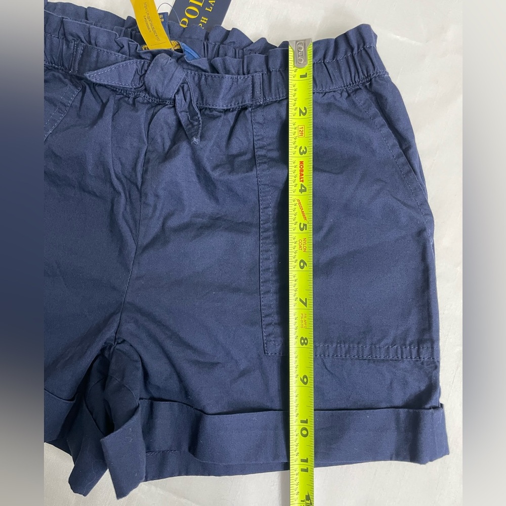 Polo Ralph Lauren Navy  Blue  Girls  Shorts     Size 8 100% Cotton - Picture 11 of 13